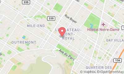 map, Le Vapeur Express Mont-Royal